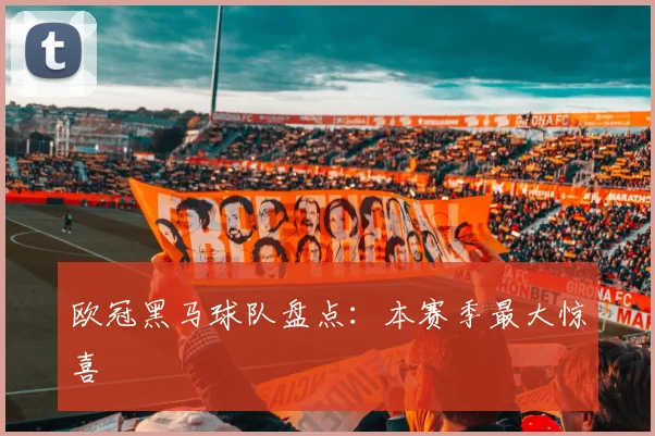欧冠黑马球队盘点：本赛季最大惊喜